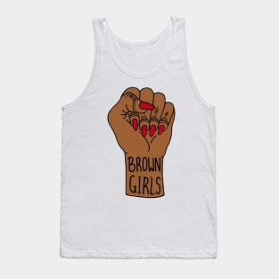 Brown Girl , Desi , Indian girl , South Asian girl Tank Top